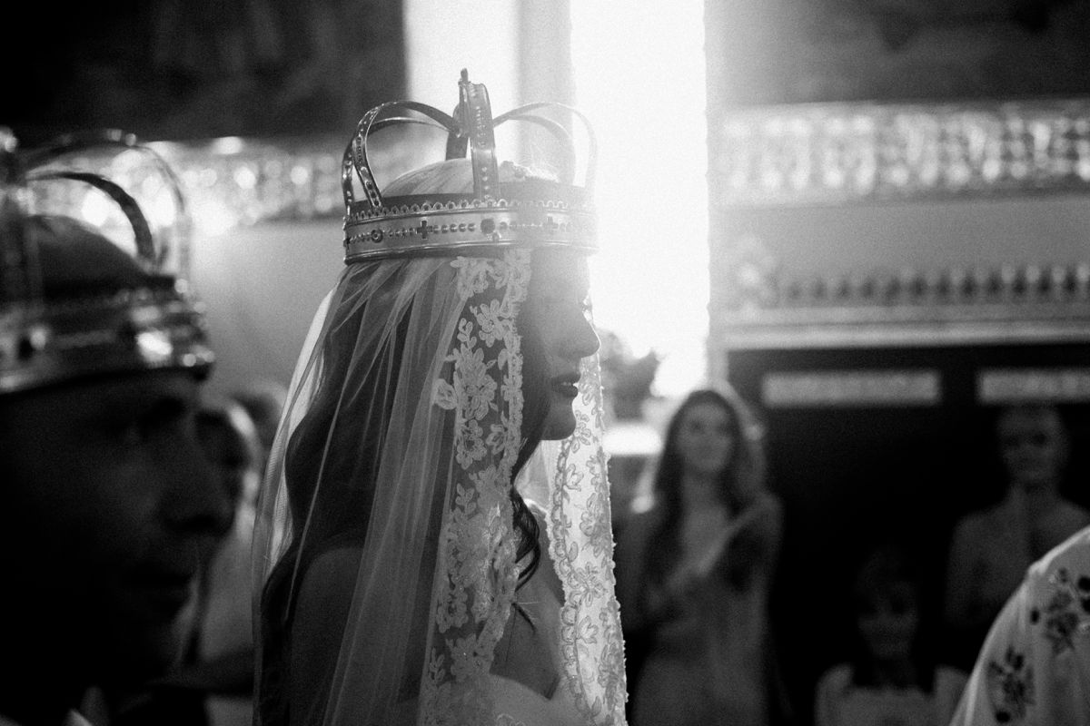 bride portrait during at Ruzica Kalemegdan