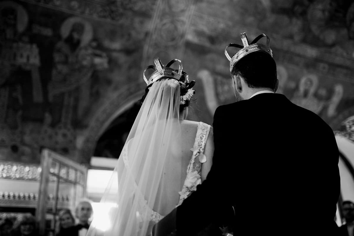 ortodox wedding ceremony at kalemegdan